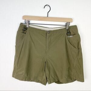 Columbia olive green hiking outdoor walking boho shorts 10
